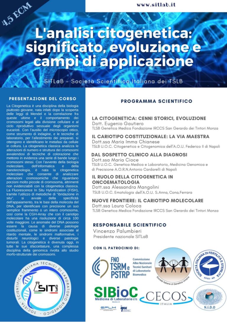 Corso FAD ECM Citogenetica